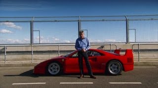 SUPERCAR FERRARI F40  Fifth Gear [upl. by Noitsirhc]