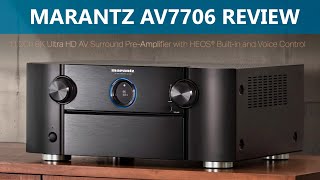 A Marantz Processor That CONTINUES to Impress Me  Marantz AV7706 Review [upl. by Acker]