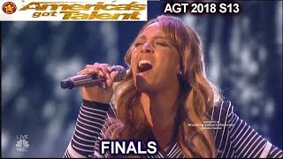 Glennis Grace sings “Run” ABSOLUTELY SENSATIONAL  Americas Got Talent 2018 Finale AGT [upl. by Haron]