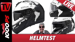 Klapphelm Test  Schuberth C4 Pro und SC1 Advanced Bluetooth System [upl. by Erna77]