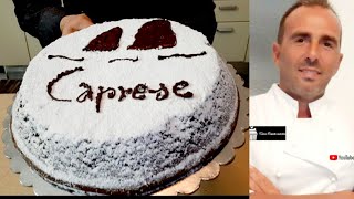 Torta Caprese spettaccolare ricetta facilissima corso di pasticceria [upl. by Yruy]