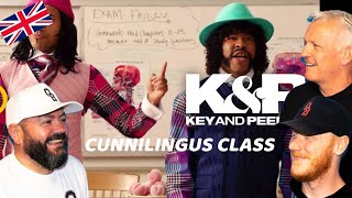 Key amp Peele  Cnnilingus Class REACTION  OFFICE BLOKES REACT [upl. by Kirst807]