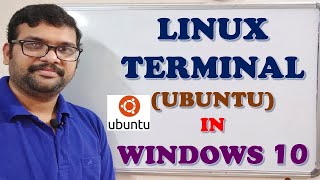 LINUX TERMINAL UBUNTU IN WINDOWS 10  HOW TO USE LINUX TERMINAL IN WINDOWS 10 [upl. by Ainod]