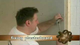 Plasterboard  how to put up plasterboard [upl. by Sheffie]