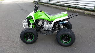 QUAD ATV 125cc 3 Gear Semi Automatic REVIEW Speedy 3G8 from Nitro Motors [upl. by Blackburn794]