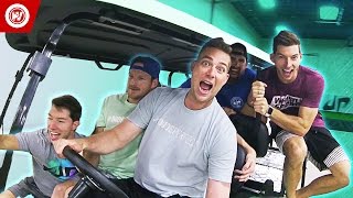 Dude Perfect New Office Tour  Bonus Video [upl. by Ahseirej743]