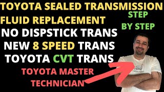 How to change your Toyota Sealed Transmission Fluid [upl. by Jasmin]