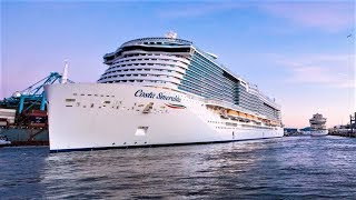 Costa Smeralda cruise ship tour 4K [upl. by Hsina]