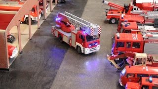 RC MAN Feuerwehr Drehleiter Osnabrück  Emsland Modellbau Lingen [upl. by Enorej]