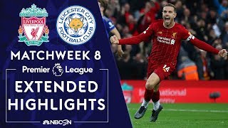 Liverpool v Leicester City  PREMIER LEAGUE HIGHLIGHTS  10519  NBC Sports [upl. by Nylatsyrc]