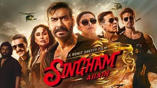 Singham Again Movie in Hindi 2025  Singham Ajay Devgan  Akshay Kumar Tiger Shroff Deepika [upl. by Ahseirej235]