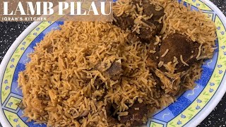 Lamb Pilau Rice Easy Pilau Rice By Iqrahs Kitchen [upl. by Beal467]