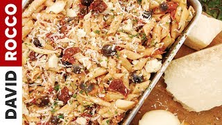 How To Make PASTA AL FORNO  Quick amp Easy Italian Baked Pasta Recipe by David Rocco [upl. by Hnah]