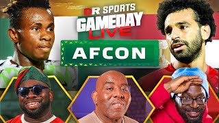 Nigeria vs Egypt  AFCON  GAMEDAY LIVE Ft Robbie Kelechi amp Ty [upl. by Enomrej688]