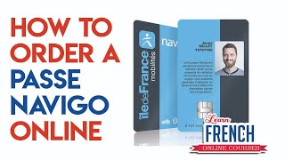 How to order a passe navigo online [upl. by Oregolac]