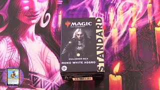 2022 Challenger Deck Mono White Aggro Unboxing [upl. by How]