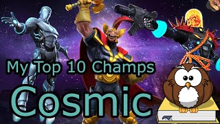 My Top Science Champions in MCOC  January 2025 [upl. by Adneram82]