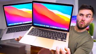 M1 Macbook Air vs Pro 13 vs Intel  2 Weeks Later 2020 [upl. by Atoel]