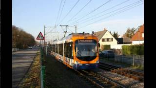 RNV Linie 5 Rundfahrt MannheimHeidelbergWeinheim [upl. by Sande]