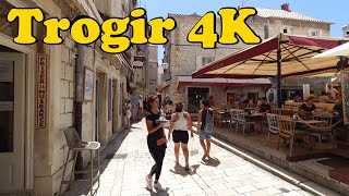 Walk around Trogir Croatia 4K [upl. by Land]