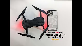 Honest FanBoy Dbrand Grip Case  Something Skin Review [upl. by Nosna]