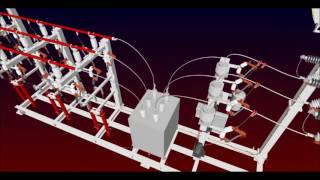 3D Modeling of Electrical Substations [upl. by Petrie]