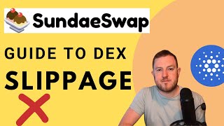 SUNDAESWAP  GUIDE TO DEX SLIPPAGE [upl. by Ednargel]