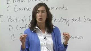 Political Science 30 Politics and Strategy Lec 1 UCLA [upl. by Gehman]