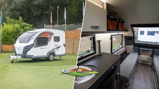 Swift Basecamp 2 2021 Caravan Model  360 Exterior amp Interior Demonstration Video [upl. by Rizan]