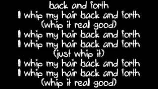 Willow Smith  Whip My Hair Lyrics on screen [upl. by Liarret404]