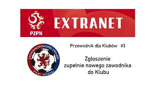 Extranet Instrukcja 3 JAK DODAĆ ZUPEŁNIE NOWEGO ZAWODNIKA [upl. by Frances]