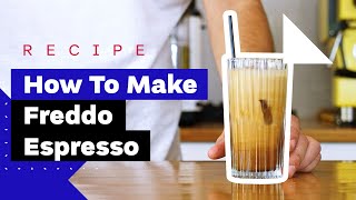 How To Make Freddo Espresso Freddo Cappuccino amp Freddo Flat White [upl. by Weiner]