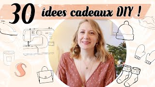 30 IDÉES CADEAUX DIY [upl. by Mccallum]