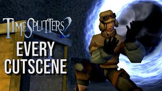 TimeSplitters 2  All story cutscenes in order [upl. by Ahsin]