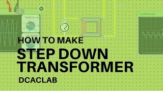 Step Down Transformer  How to make 220V  6V [upl. by Marguerie]