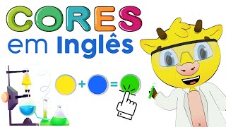 As Cores em Inglês  Aprender as Cores em Inglês [upl. by Vey114]