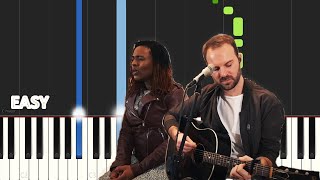 Dena Mwana  Maintenant Seigneur ft Dan Luiten  EASY PIANO TUTORIAL BY Extreme Midi [upl. by Artinahs]