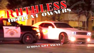 RUTHLESS HELLCAT OWNERS VS COPS RAW FOOTAGE [upl. by Assirahc466]