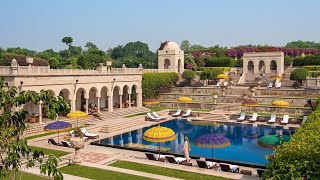 The Oberoi Amarvilas India SPECTACULAR hotel close to the Taj Mahal [upl. by Notnil]