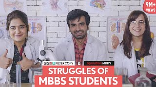 FilterCopy  Struggles Of MBBS Students  Ft Ayush Mehra Anshul Chauhan and Sarah Hashmi [upl. by Memberg287]