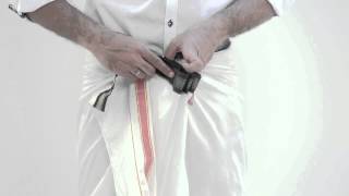 How To Drape a Dhoti  What The Hack  Myntra [upl. by Neelahtak]