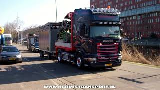 Transport compilatie Kermis Amsterdam Westerpark 2022 [upl. by Lawford]