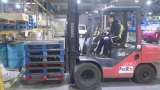 Learning to drive a forklift [upl. by Berkeley460]