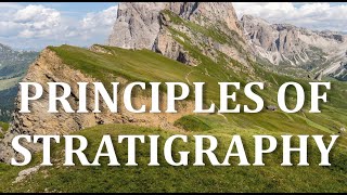 Principles of Stratigraphy superposition original horizontality lateral continuity Geology [upl. by Jolda8]