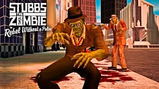 Stubbs the Zombie in Rebel Without a Pulse Gameplay PS4 [upl. by Akienaj96]