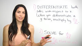 How to Do Implicit Differentiation NancyPi [upl. by Anyaj]