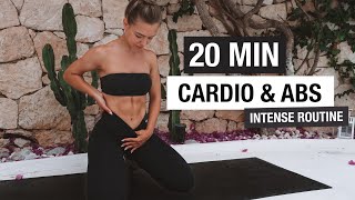 FAT BURNING CARDIO AB WORKOUT [upl. by Anilocin]