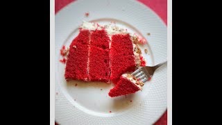 THE BEST RED VELVET CAKE   HOLIDAY RECIPES [upl. by Nomzed]