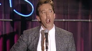 Tim Allen Grunts up a Storm at Rodney’s Place 1989 [upl. by Bashuk901]