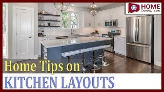 Kitchen Design amp Layout Tips How to Create a Functional Kitchen  Interior Design [upl. by Sesilu]